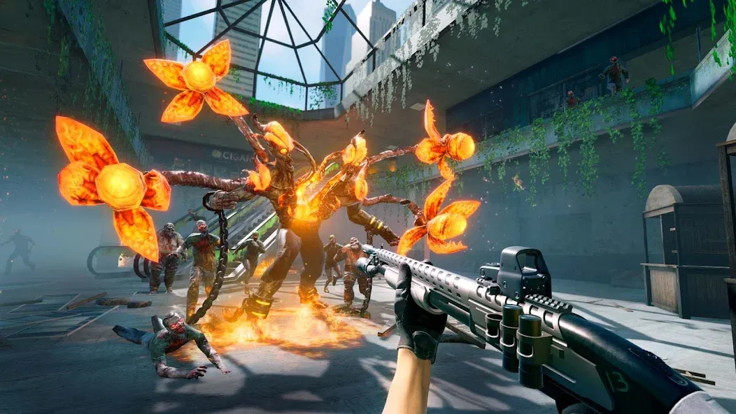 Zombie Fire 3D: Offline Game — скриншот 5