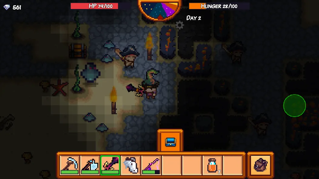 Pixel Survival Game 3 — скриншот 1