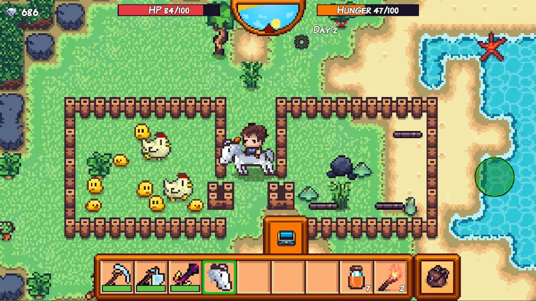 Pixel Survival Game 3 — скриншот 3