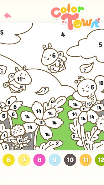Color Town: My Lovely World — скриншот 4 Color Town: My Lovely World — скриншот 4