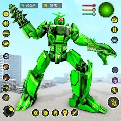 Скачать Dino Robot - Car Robot Games на Андроид — Много денег и все открыто