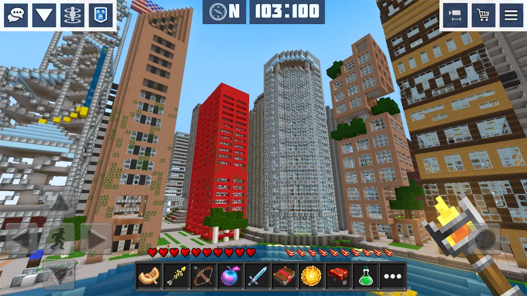 Block Craft World:Planet Craft — скриншот 3 Block Craft World:Planet Craft — скриншот 3