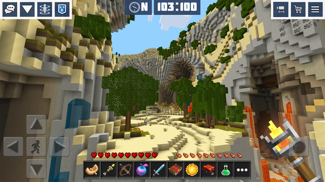 Block Craft World:Planet Craft — скриншот 4 Block Craft World:Planet Craft — скриншот 4