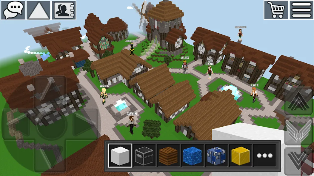 World Craft: Block Craftsman — скриншот 1 World Craft: Block Craftsman — скриншот 1