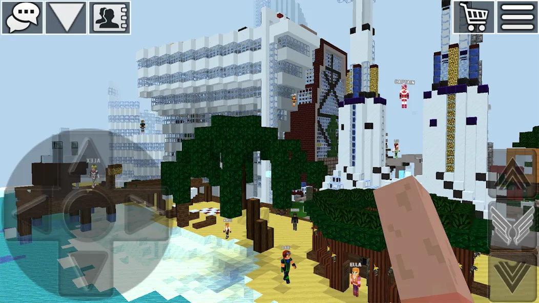 World Craft: Block Craftsman — скриншот 3 World Craft: Block Craftsman — скриншот 3