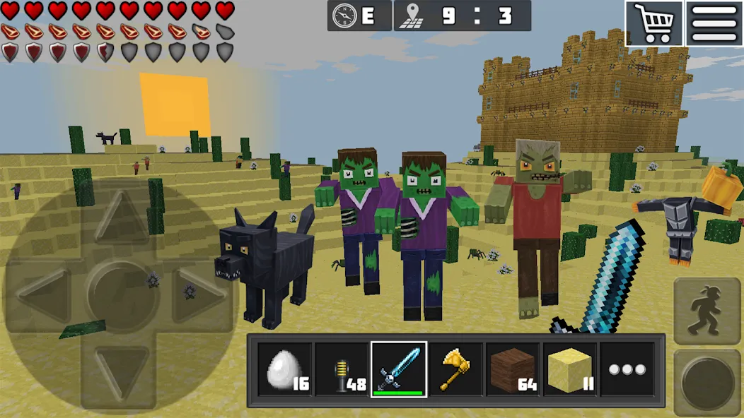 World Craft: Block Craftsman — скриншот 4 World Craft: Block Craftsman — скриншот 4