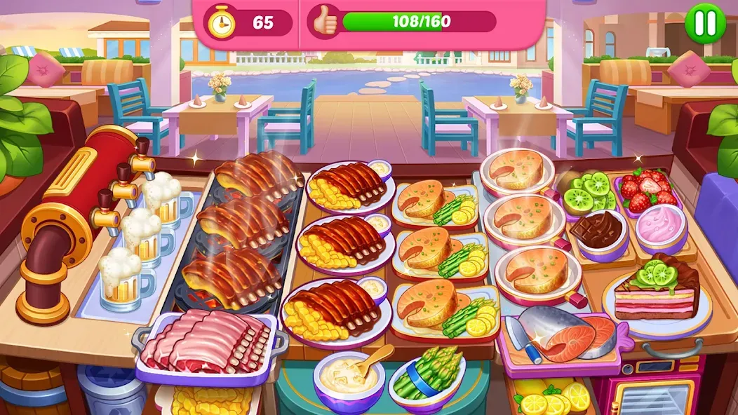 Crazy Cooking Diner: Chef Game — скриншот 4