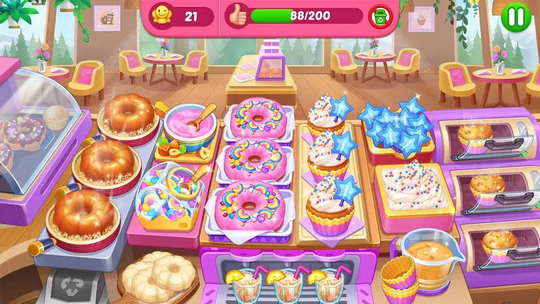 Crazy Cooking Diner: Chef Game — скриншот 5