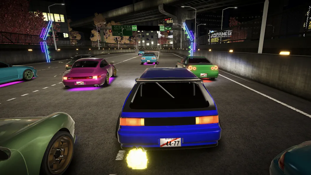 Kanjozokuレーサ Racing Car Games — скриншот 5
