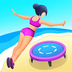 Скачать Flip Jump Stack! на Андроид — Взлом на много денег