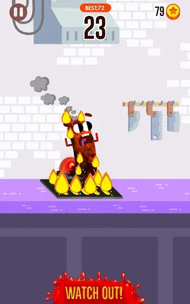 Run Sausage Run! — скриншот 2 Run Sausage Run! — скриншот 2