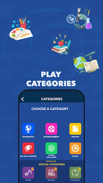 General Knowledge Quiz — скриншот 4