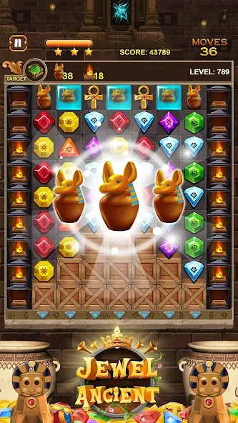 Jewel Ancient Pyramid Treasure — скриншот 2