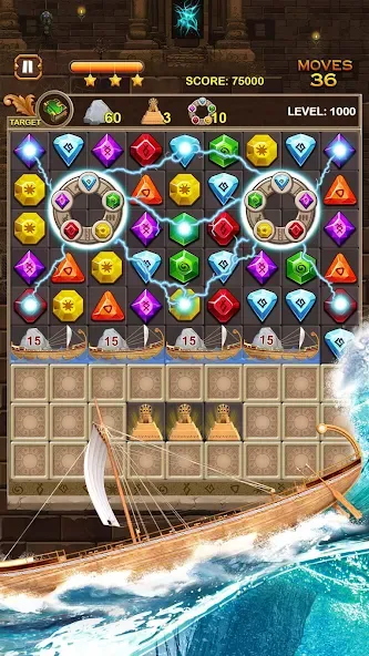 Jewel Ancient Pyramid Treasure — скриншот 3