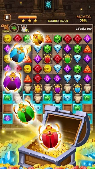 Jewel Ancient Pyramid Treasure — скриншот 5