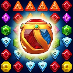 Скачать Jewel Ancient Pyramid Treasure MOD на Андроид — Много денег и бесконечные ходы
