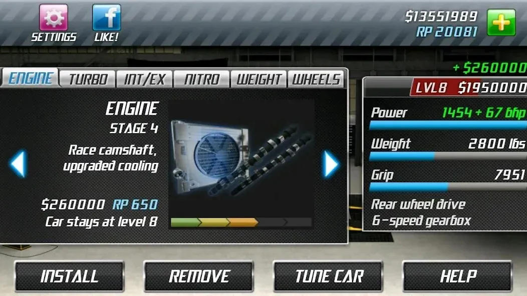 Drag Racing — скриншот 3