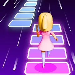 Скачать Melody Run - Cute Popcat Music — MOD на Андроид — Много денег