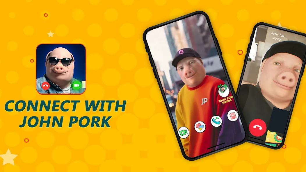 John Pork In Video Call — скриншот 4 John Pork In Video Call — скриншот 4