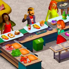 Скачать Cooking Cup: Fun Cafe Games — Модификация Много денег и без рекламы