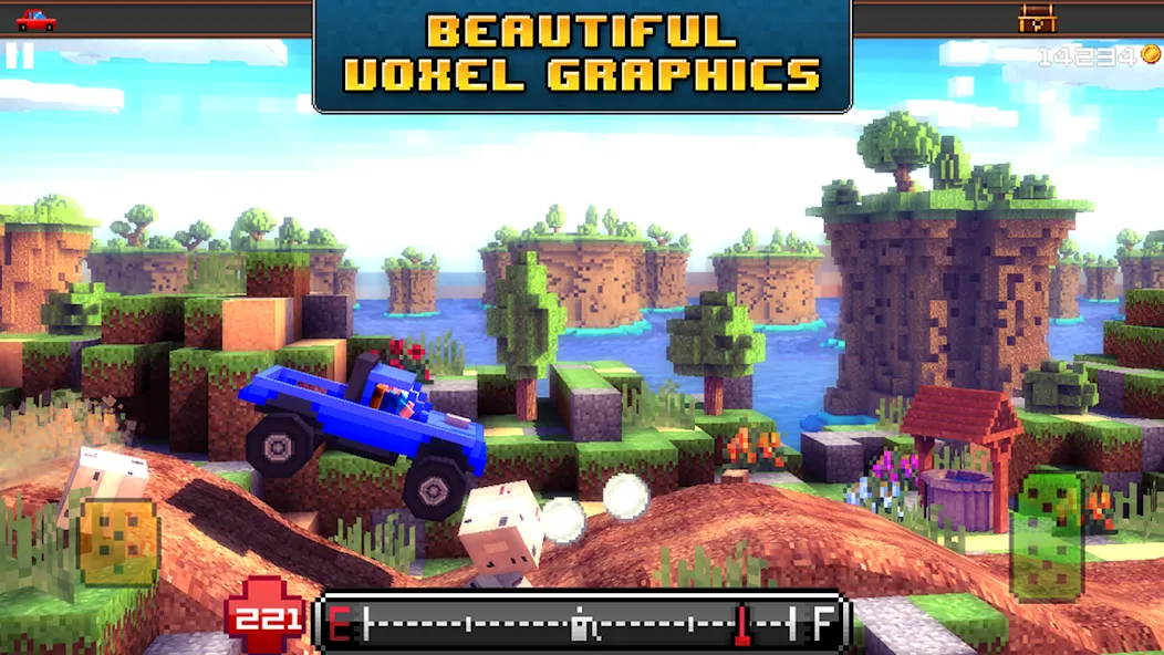 Blocky Roads — скриншот 4