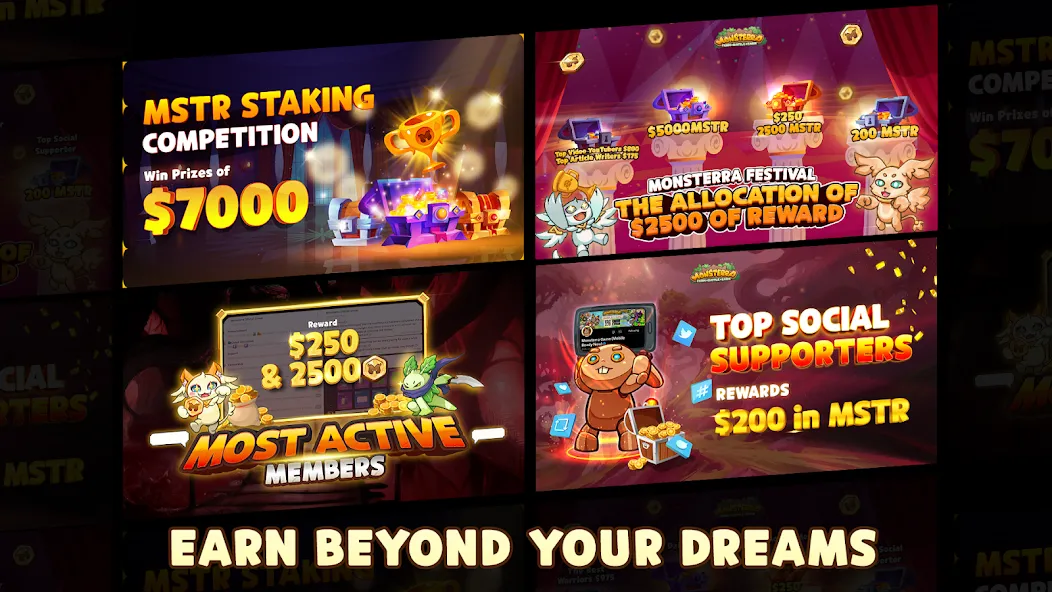 Monsterra: Crypto & NFT Game — скриншот 2 Monsterra: Crypto & NFT Game — скриншот 2