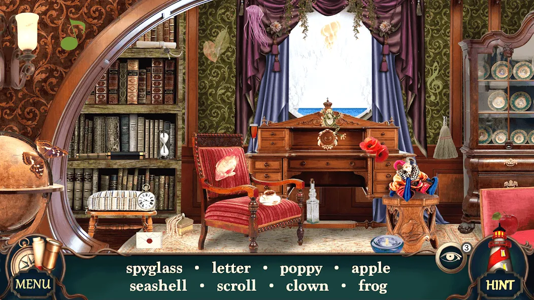 Mystery Hotel: Hidden Objects — скриншот 1