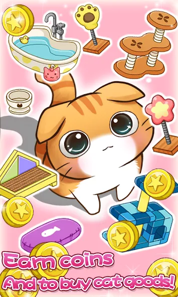 Cat Room - Cute Cat Games — скриншот 5