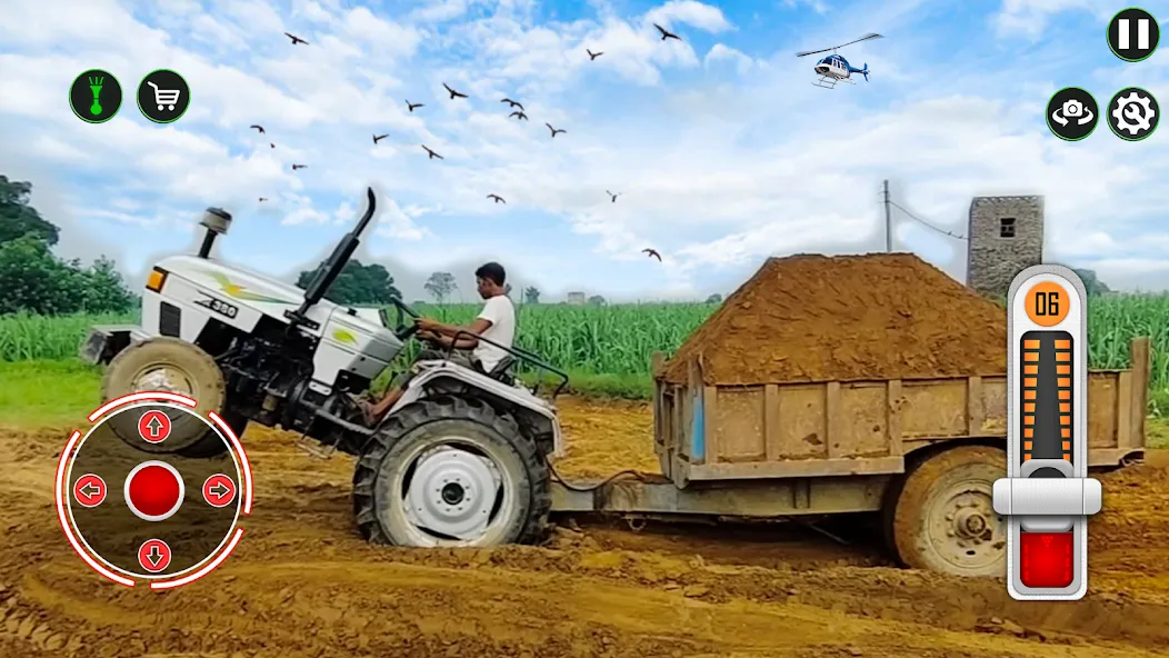 Tractor Simulator Farm Games — скриншот 1