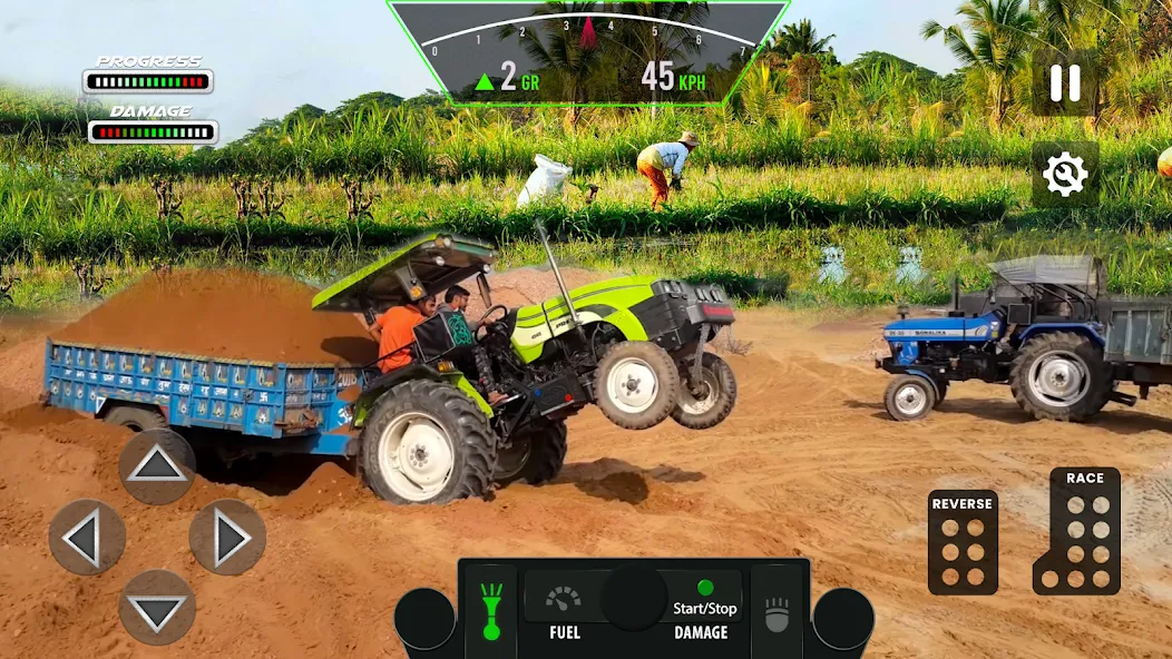 Tractor Simulator Farm Games — скриншот 2