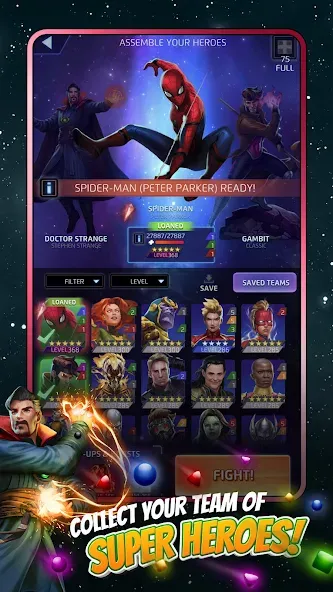 MARVEL Puzzle Quest: Hero RPG — скриншот 2