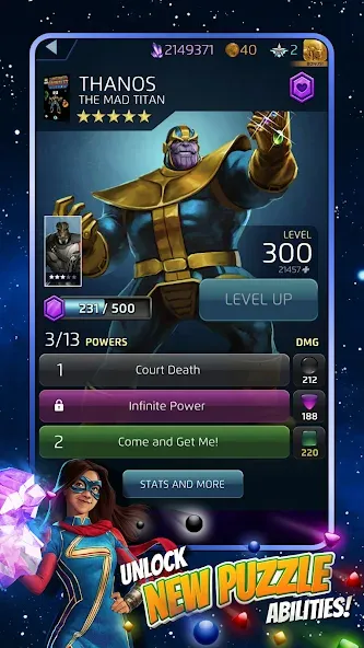 MARVEL Puzzle Quest: Hero RPG — скриншот 3