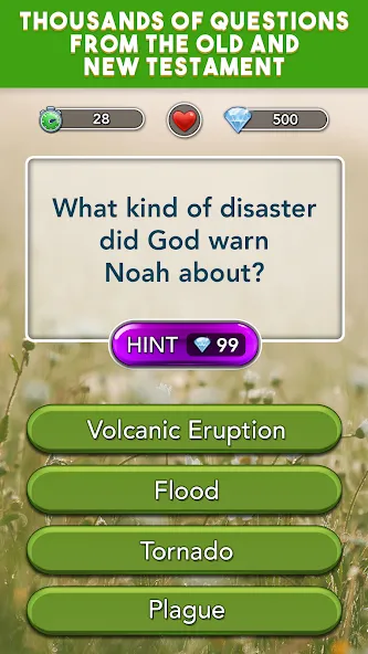 Daily Bible Trivia Bible Games — скриншот 1