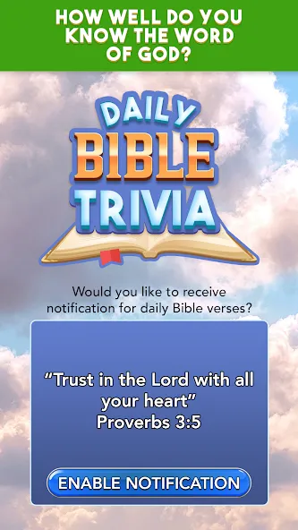 Daily Bible Trivia Bible Games — скриншот 3