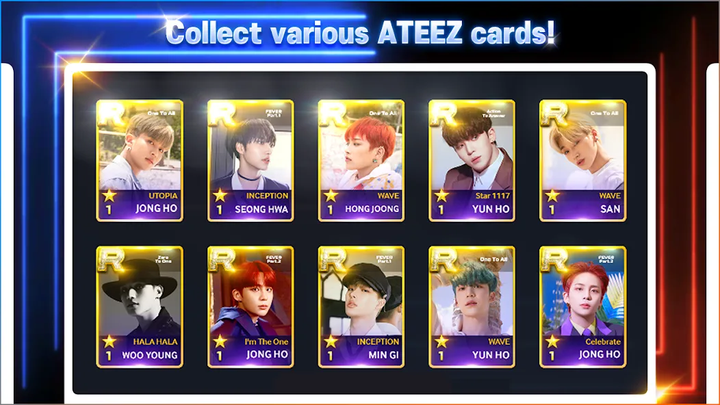 SUPERSTAR ATEEZ — скриншот 5