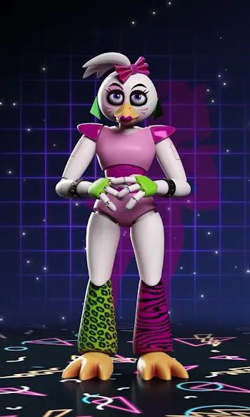 Glamrock Chica Workshop Glitch — скриншот 2