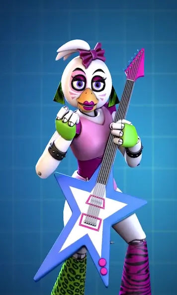 Glamrock Chica Workshop Glitch — скриншот 3