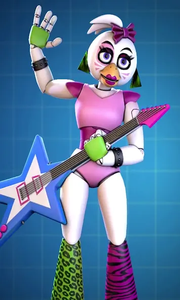 Glamrock Chica Workshop Glitch — скриншот 5