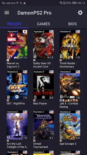 PS2 Emulator DamonPS2 PPSSPP — скриншот 1