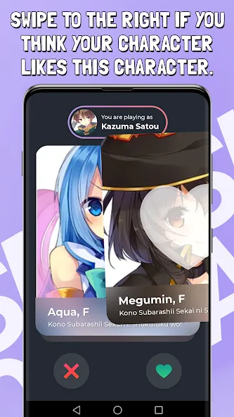 Smash or Pass Anime Game — скриншот 3