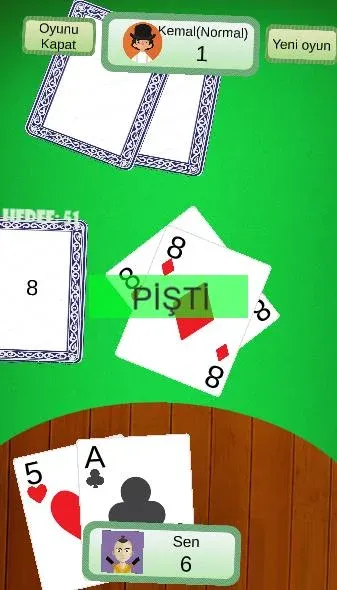 Klasik Pişti İnternetsiz — скриншот 3 Klasik Pişti İnternetsiz — скриншот 3