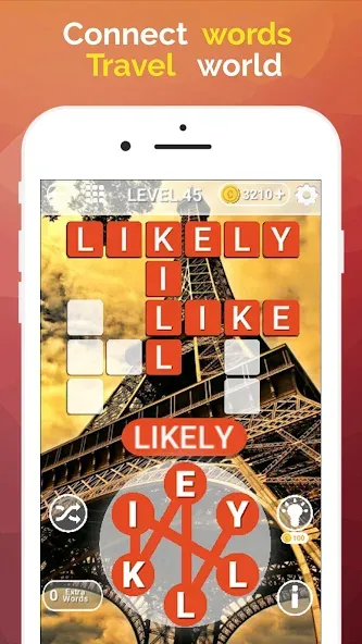 Word Travel: Wonders Trip Game — скриншот 3