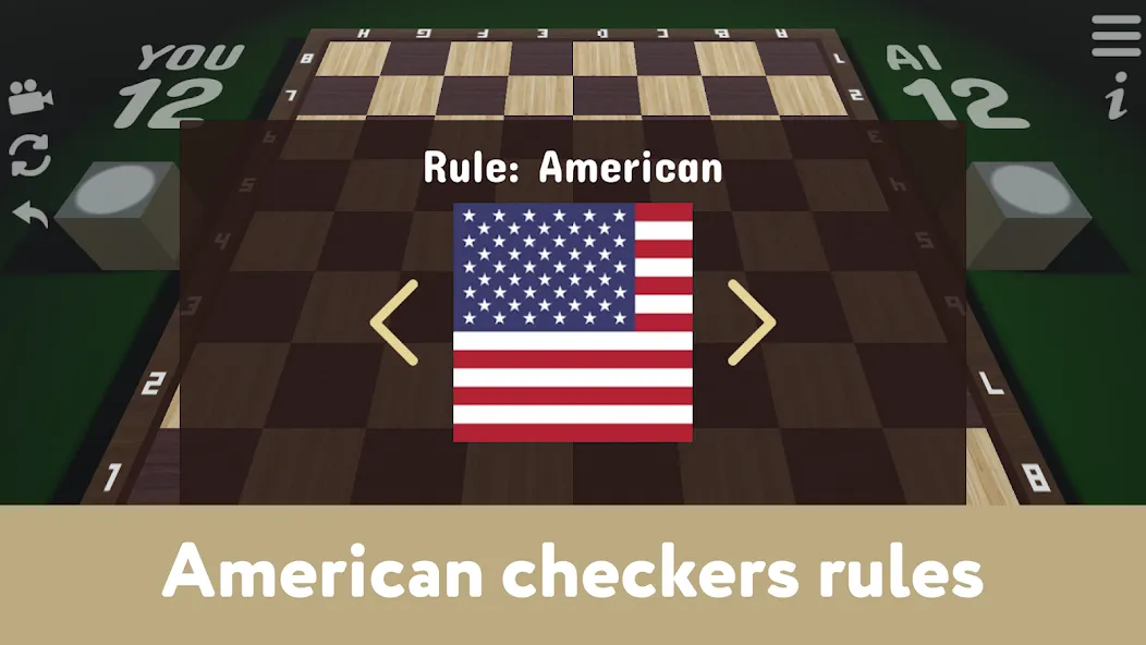Checkers for two - Draughts — скриншот 3 Checkers for two - Draughts — скриншот 3