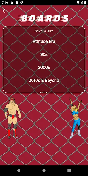 World Wrestling Trivia — скриншот 5