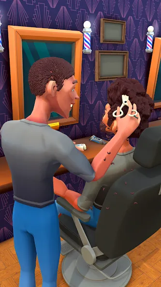 Fade Master 3D: Barber Shop — скриншот 3