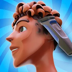 Скачать Fade Master 3D: Barber Shop MOD — Много денег