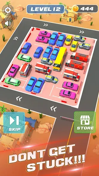Unblock It Car Puzzle Game — скриншот 4
