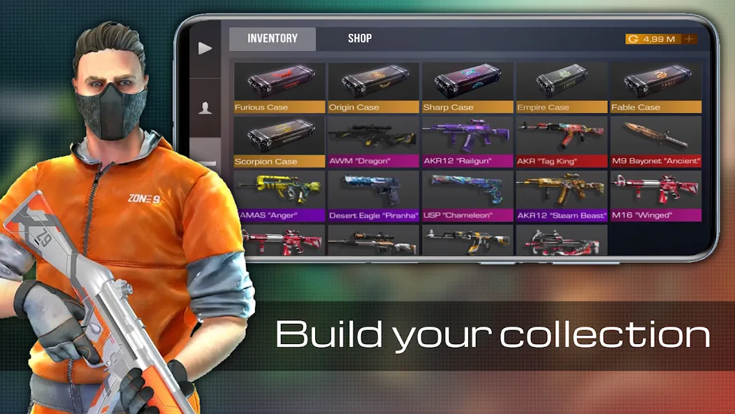 Case guns Simulator Standoff 2 — скриншот 3