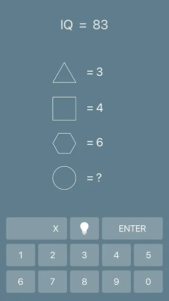 Math Riddles: IQ Test — скриншот 1