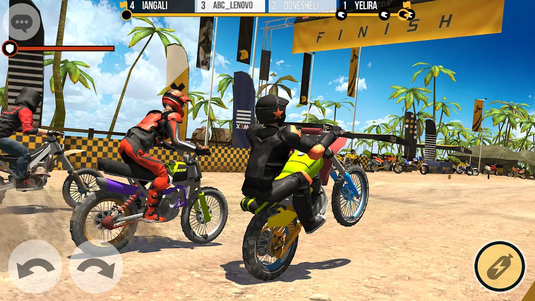 Clan Race: PVP Motocross races — скриншот 2 Clan Race: PVP Motocross races — скриншот 2